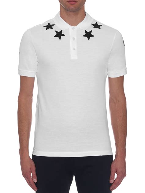 givenchy logo patch polo shirt|Men's Givenchy Designer Polo Shirts .